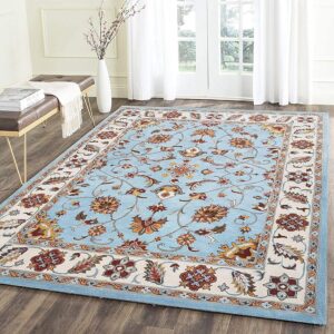 SKY Blue Persian Hand Tufted Carpet & Rug