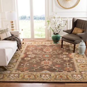 Brown Persian Hand Tufted Carpet & Rug