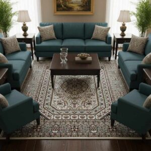 Royal Persian Style Area Rug – Elegant & Durable Carpet for Any Room