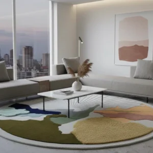 Carpets Carpets for Living room Carpets for bedroom Rugs Carpets for dinning room Carpets for home Floor Carpet Handmade Carpet Round Tufted Tufted Carpet Handmade Tufted Carpets