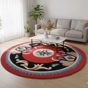 Carpets Carpets for Living room Carpets for bedroom Rugs Carpets for dinning room Carpets for home Floor Carpet Handmade Carpet Round Tufted Tufted Carpet Handmade Tufted Carpets