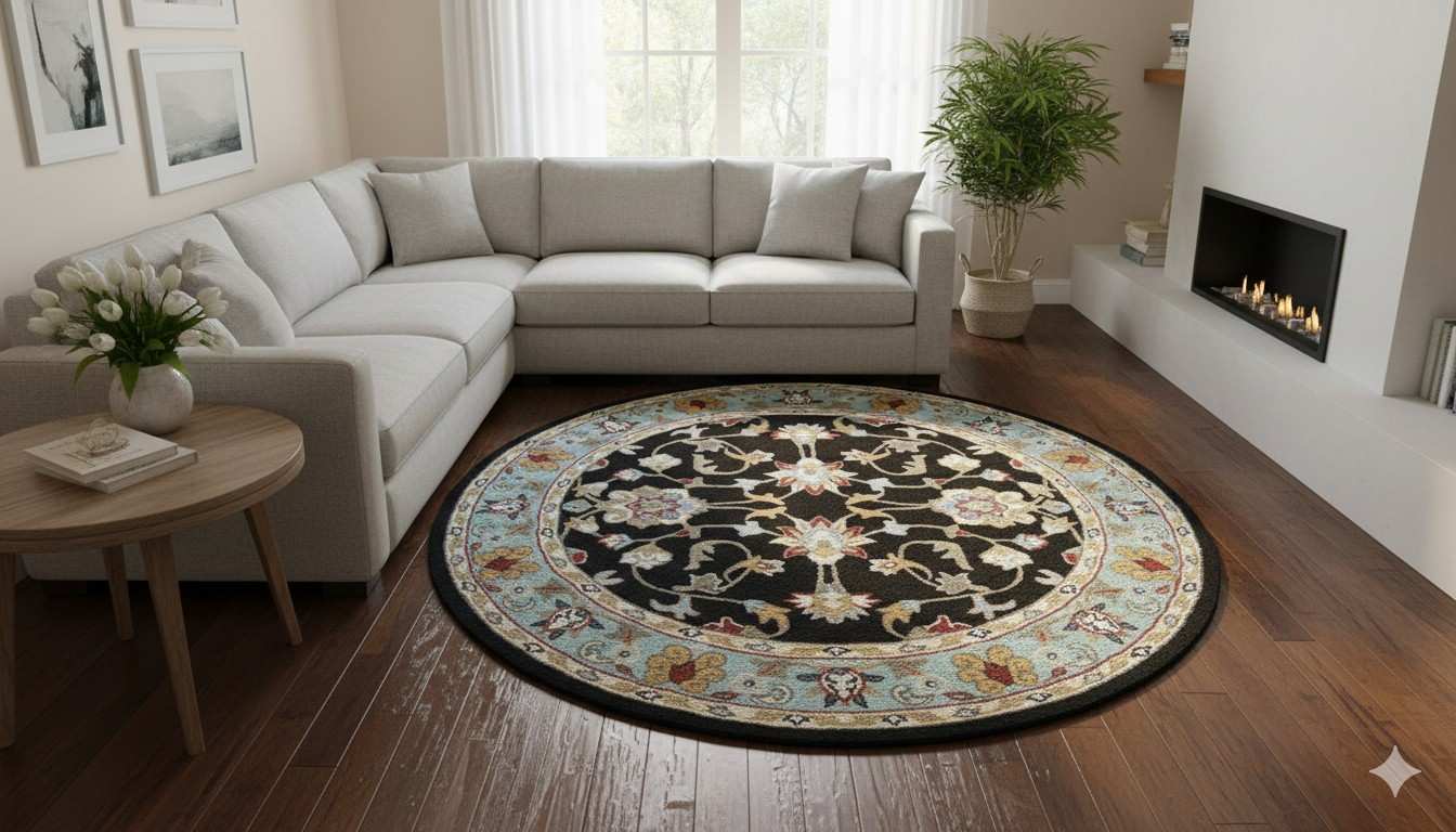 Carpets Carpets for Living room Carpets for bedroom Rugs Carpets for dinning room Carpets for home Floor Carpet Handmade Carpet Tufted Carpet Handmade Tufted Carpets Round Carpet Round Circle Carpet
