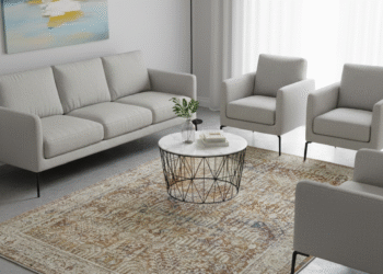 Vintage-Inspired Ornamental Carpet – Timeless Traditional Elegance