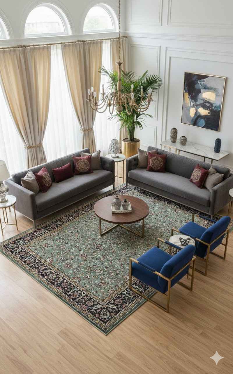 RoyalSilk 5 Royal Carpet Silk Carpet Carpets Carpets for Living room Carpets for bedroom Carpets for dinning room Carpets for home Floor Carpet