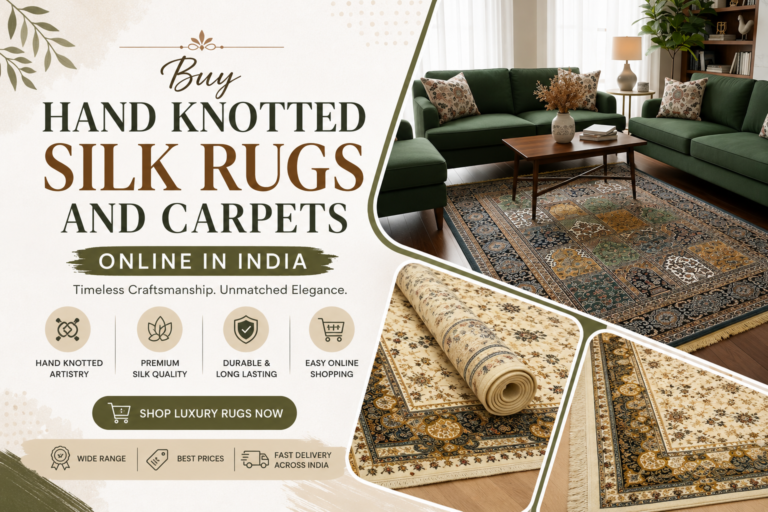 Hand Knotted Silk Rugs