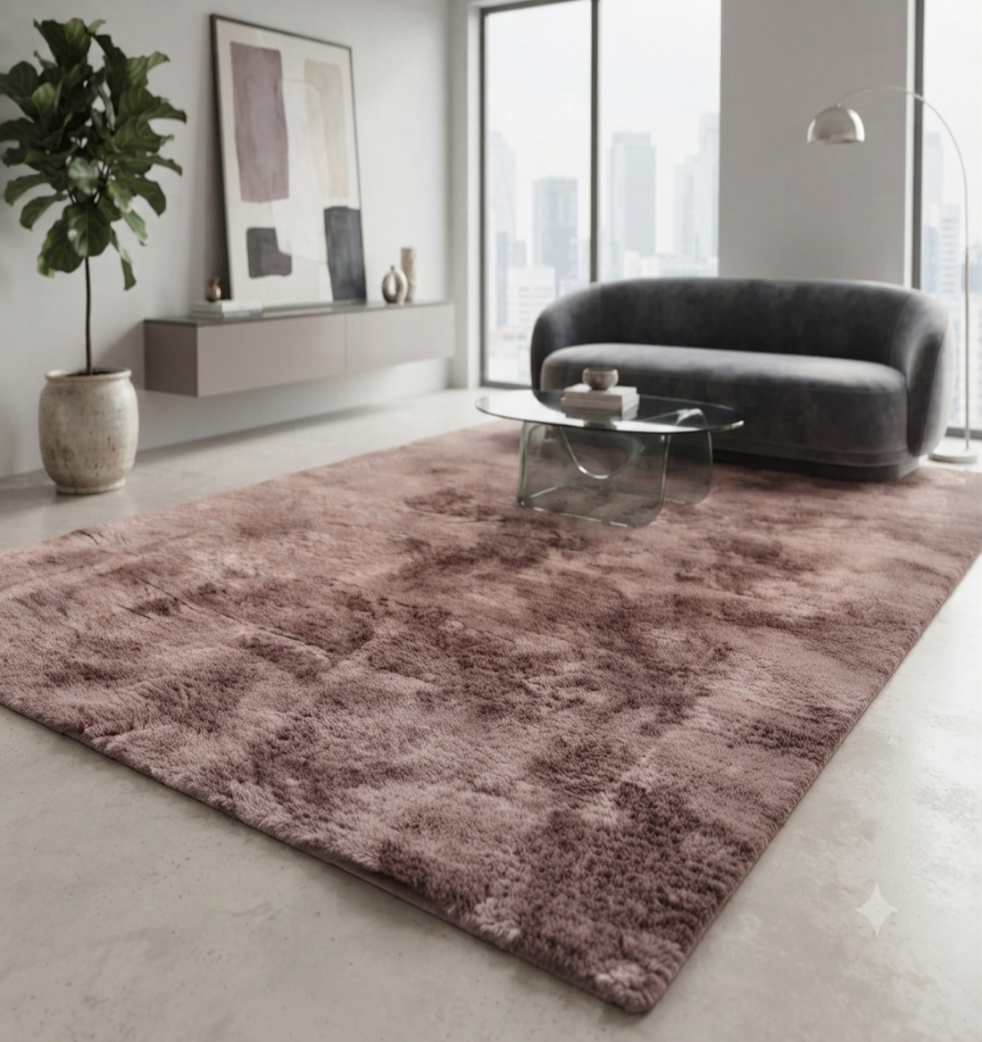 Rabbit fur Pink