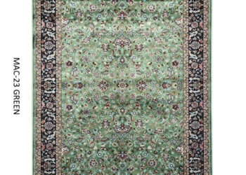 Green Persian Silk Carpet