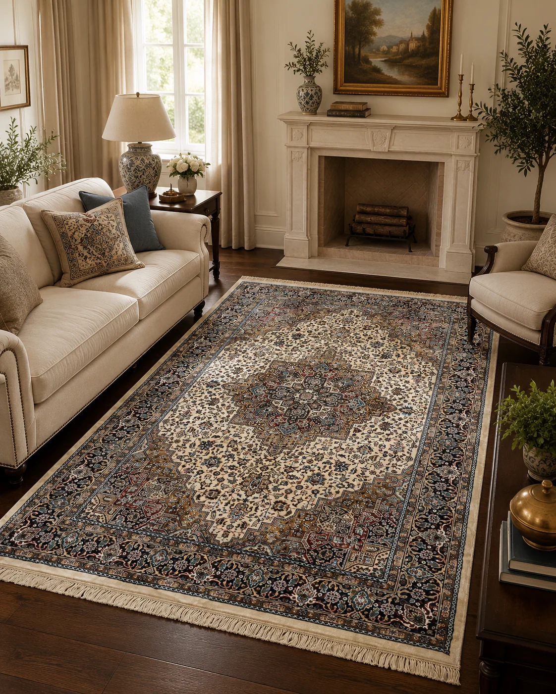 Silk Carpet living room Modern Room Bedroom Room