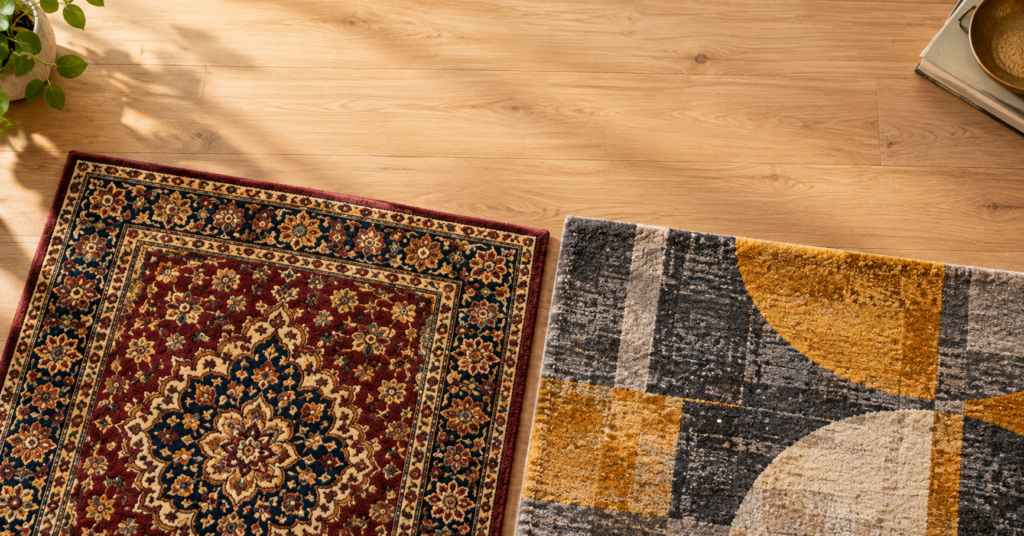 Classical and modern abstract handmade carpets in India by Regal Carpet
