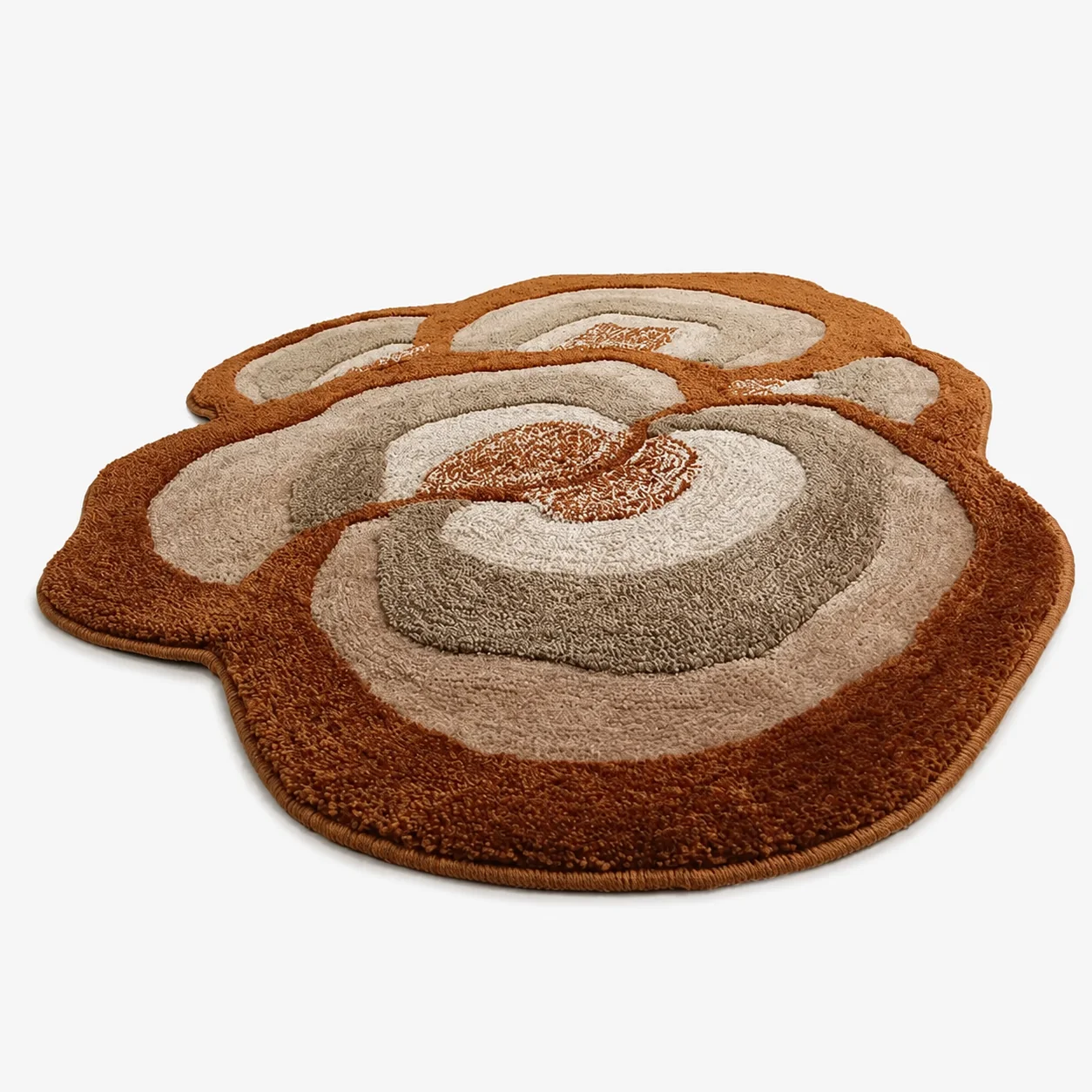 Shaggy Carpet Modern Living Room Bedroom Abstract Shaggy Carpet Irregular Shaggy