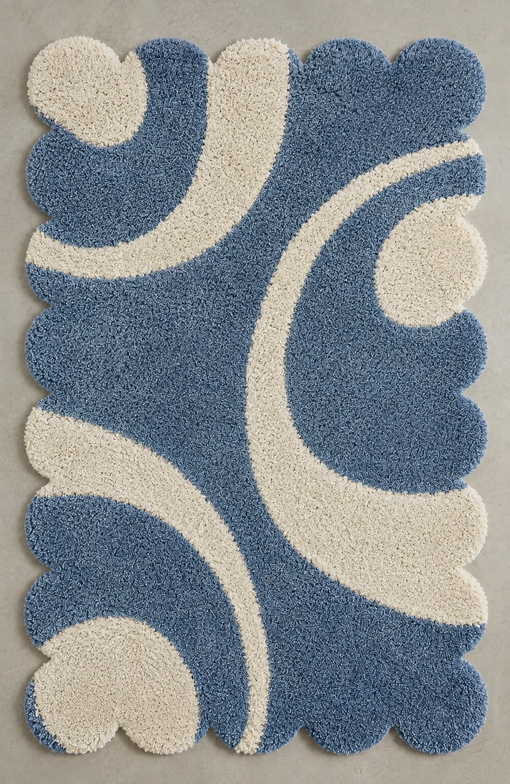 Shaggy Carpet Modern Living Room Bedroom Abstract Shaggy Carpet Irregular Shaggy