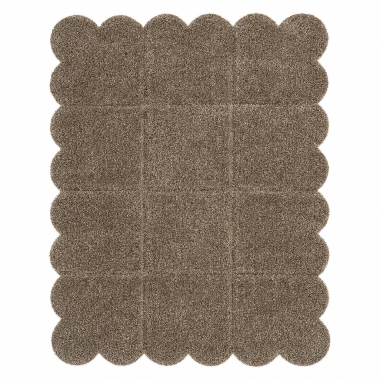 Shaggy Carpet Modern Living Room Bedroom Abstract Shaggy Carpet Irregular Shaggy