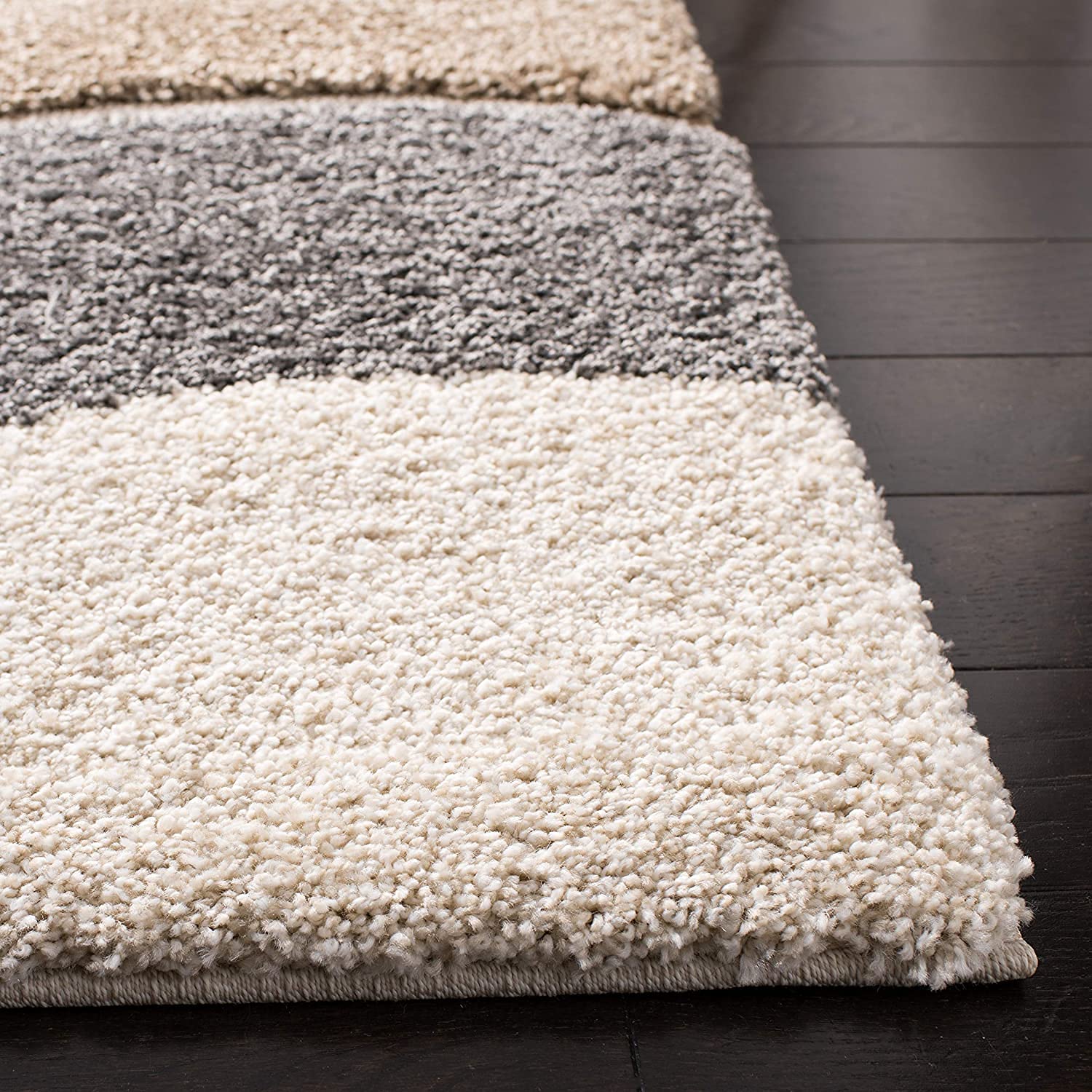 Shaggy Carpet Modern Living Room Bedroom Abstract Shaggy Carpet Irregular Shaggy