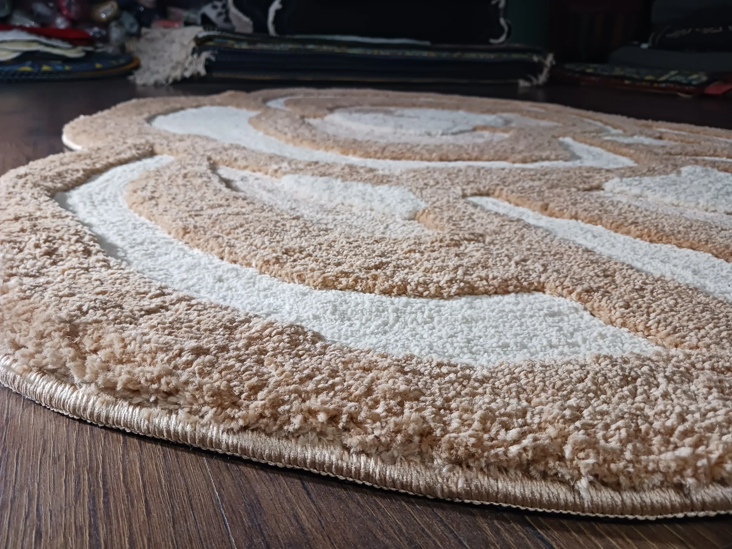 Irregular Shaggy 2.2 Shaggy Carpet Modern Living Room Bedroom Abstract Shaggy Carpet Irregular Shaggy