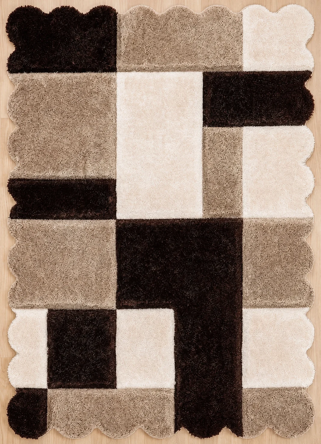 Irregular Shaggy 8.2 Shaggy Carpet Modern Living Room Bedroom Abstract Shaggy Carpet Irregular Shaggy