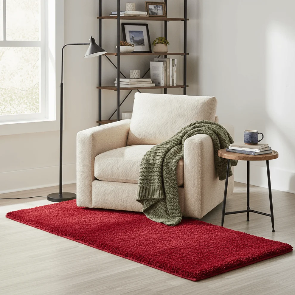 Runner 14.1 Shaggy Carpet Modern Living Room Bedroom Abstract Shaggy Carpet Runner Shaggy