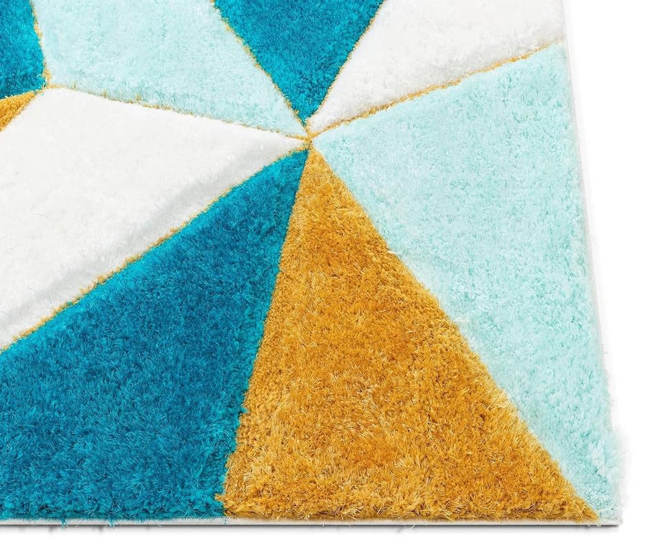 Shaggy Carpet Modern Living Room Bedroom Abstract Shaggy Carpet Runner Shaggy