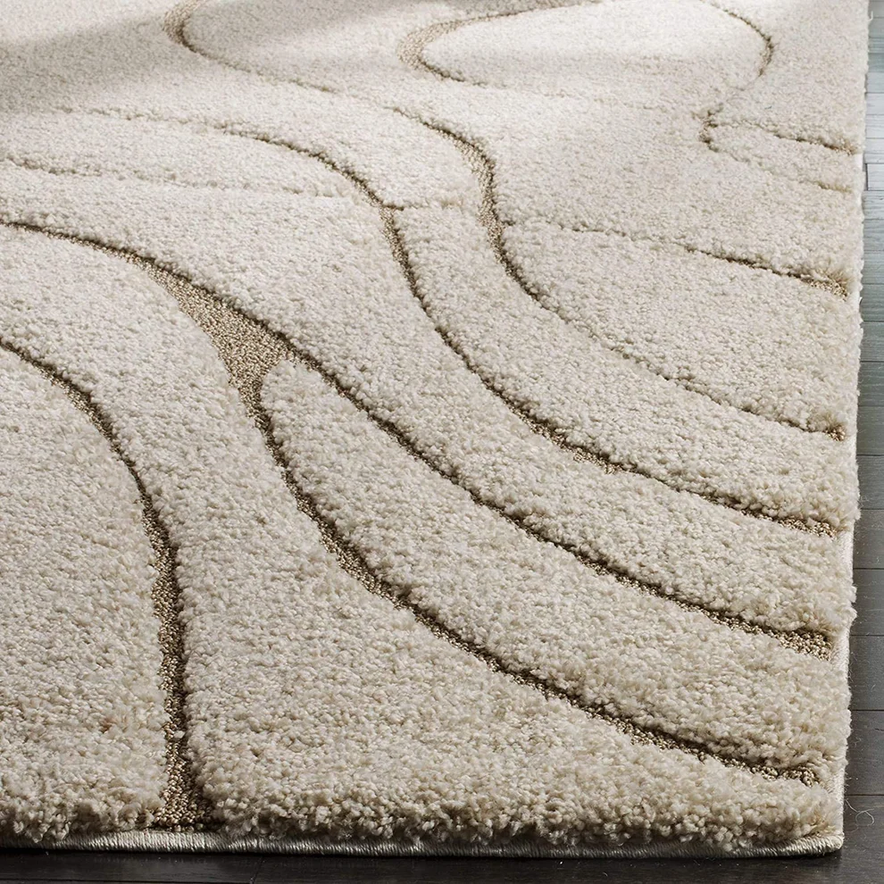Runner 2.2 Shaggy Carpet Modern Living Room Bedroom Abstract Shaggy Carpet Runner Shaggy