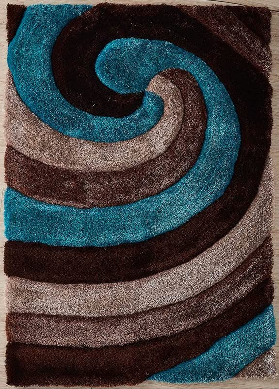 Shaggy 10.4 Shaggy Carpet Modern Living Room Bedroom Abstract Shaggy Carpet