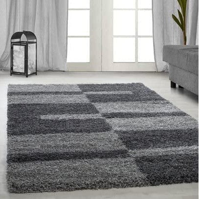 Shaggy 20.3 Shaggy Carpet Modern Living Room Bedroom Abstract Shaggy Carpet