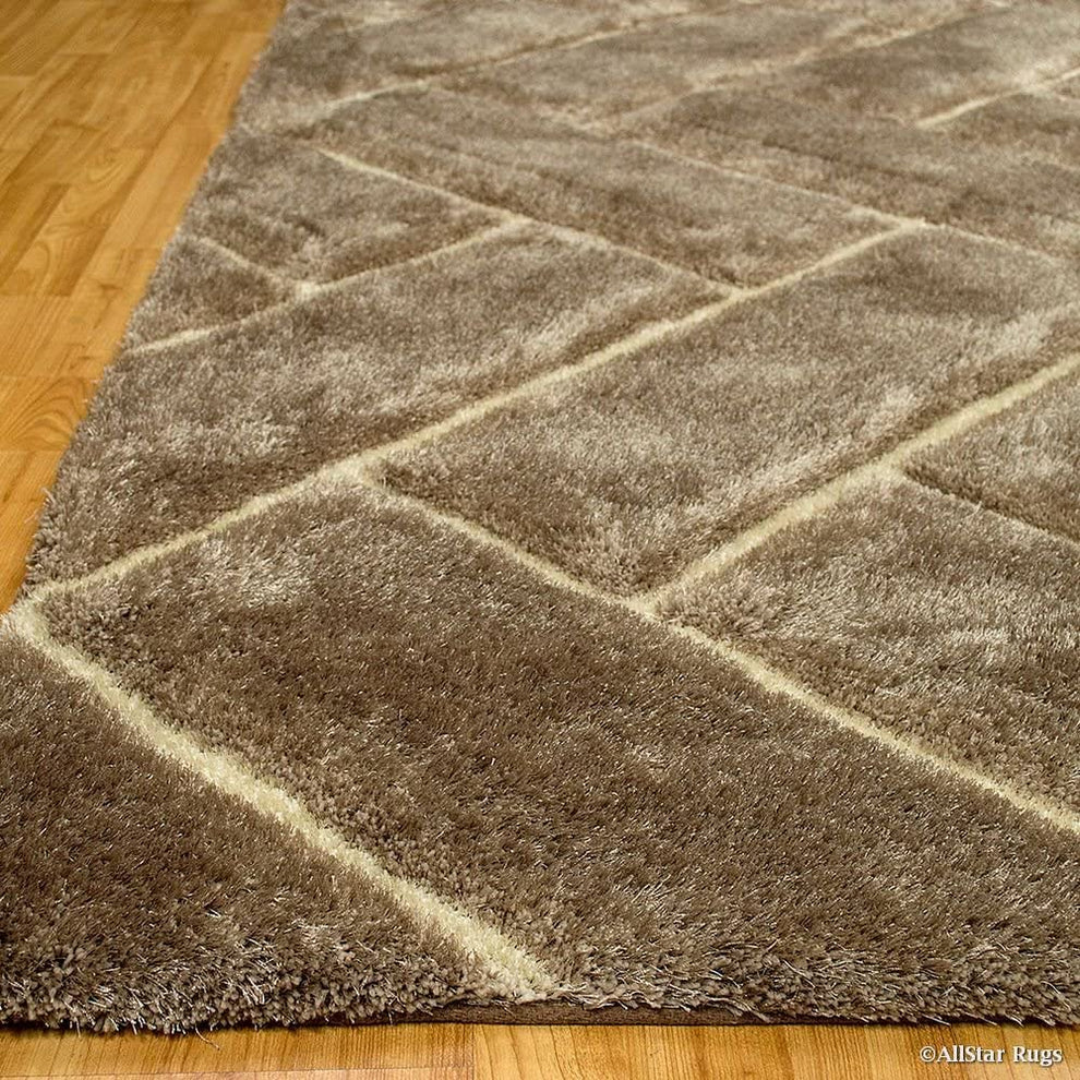 Shaggy 21.2 Shaggy Carpet Modern Living Room Bedroom Abstract Shaggy Carpet