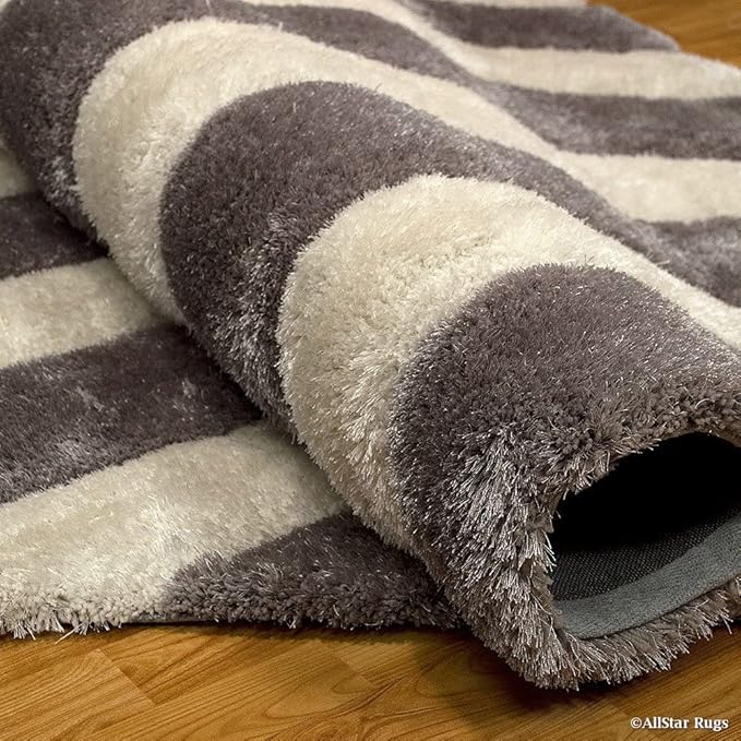 Shaggy 24.2 Shaggy Carpet Modern Living Room Bedroom Abstract Shaggy Carpet