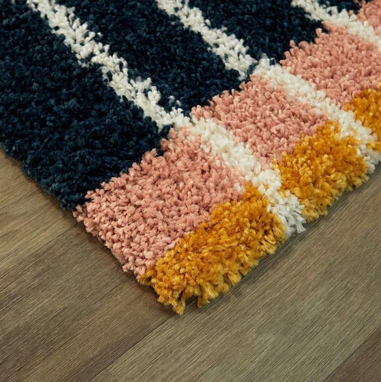 Shaggy 26.3 Shaggy Carpet Modern Living Room Bedroom Abstract Shaggy Carpet