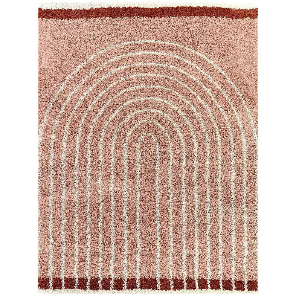 Shaggy 27.4 Shaggy Carpet Modern Living Room Bedroom Abstract Shaggy Carpet