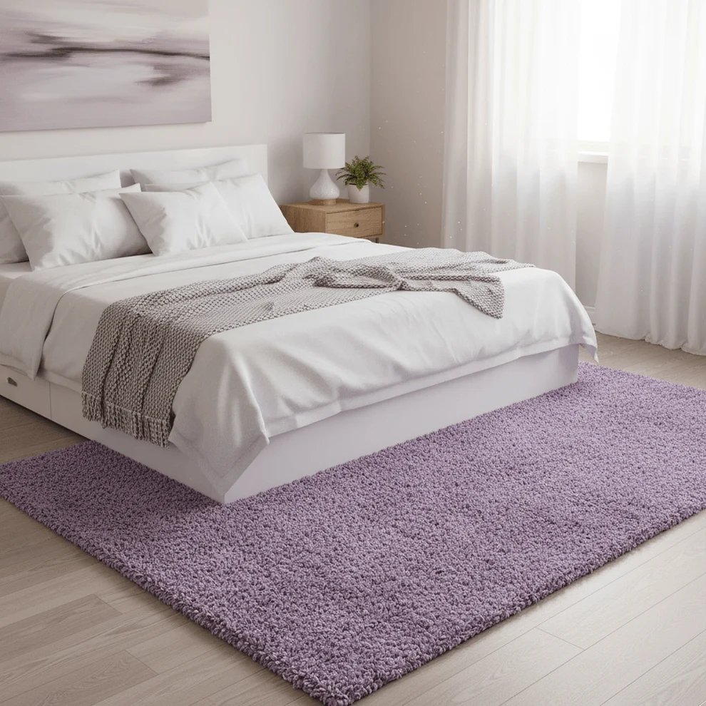 Shaggy Carpet Modern Living Room Bedroom Abstract Shaggy Carpet