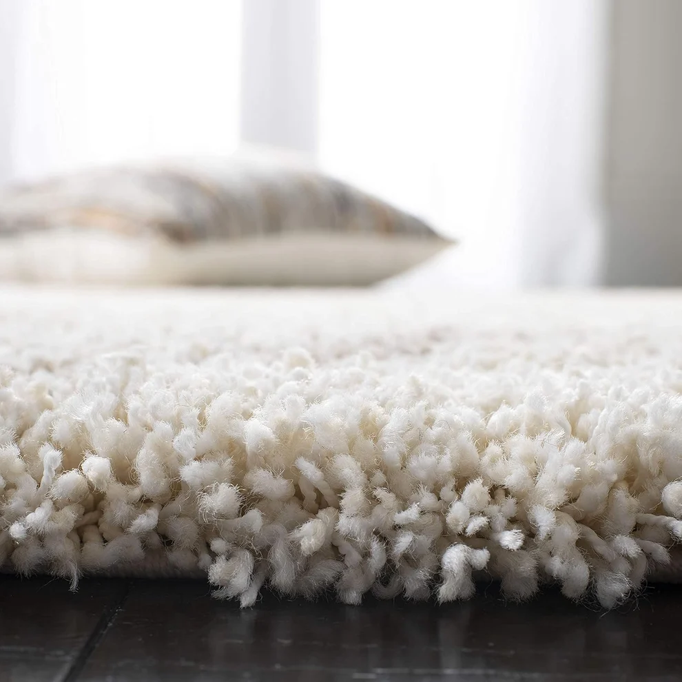 Shaggy Carpet Modern Living Room Bedroom Abstract Shaggy Carpet