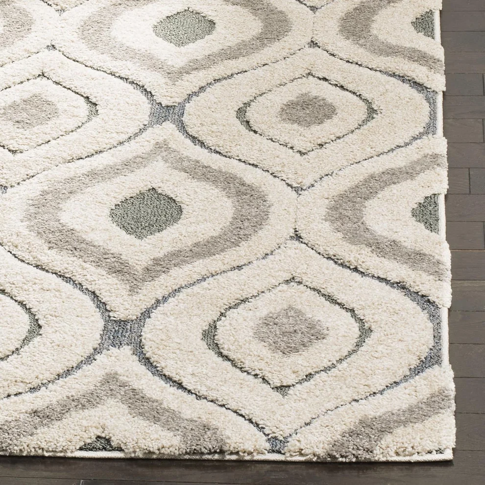 Shaggy 38.2 Shaggy Carpet Modern Living Room Bedroom Abstract Shaggy Carpet