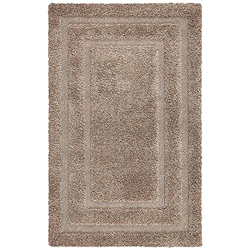 Shaggy 6.3 Shaggy Carpet Modern Living Room Bedroom Abstract Shaggy Carpet