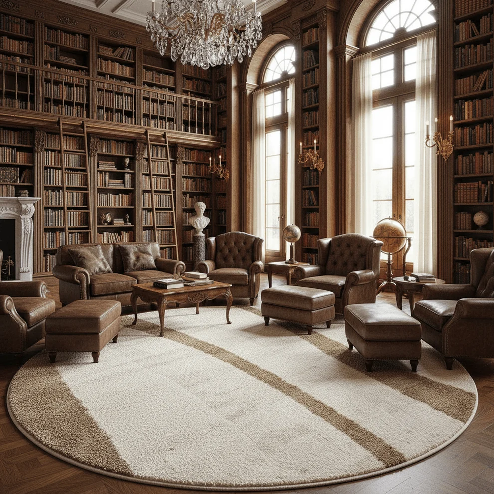 Shaggy Carpet Modern Living Room Bedroom Abstract Shaggy Carpet Round Shaggy